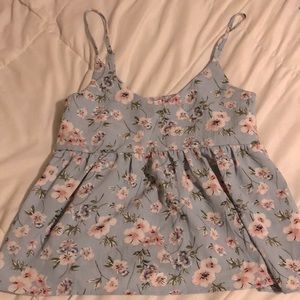 women’s flower tank top